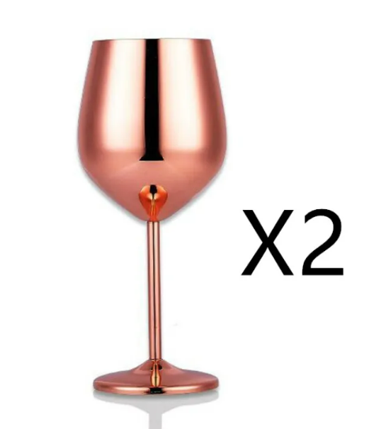 Stainless Steel Wine Glass