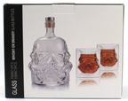 Skull Borosilicate glass decanter