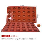 6-Cavity Silicone Mold for DIY Chocolate & Candy