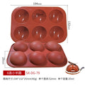 6-Cavity Silicone Mold for DIY Chocolate & Candy