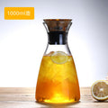 Borosilicate Glass Cold Water Jug with Steel Lid