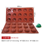 6-Cavity Silicone Mold for DIY Chocolate & Candy