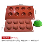6-Cavity Silicone Mold for DIY Chocolate & Candy