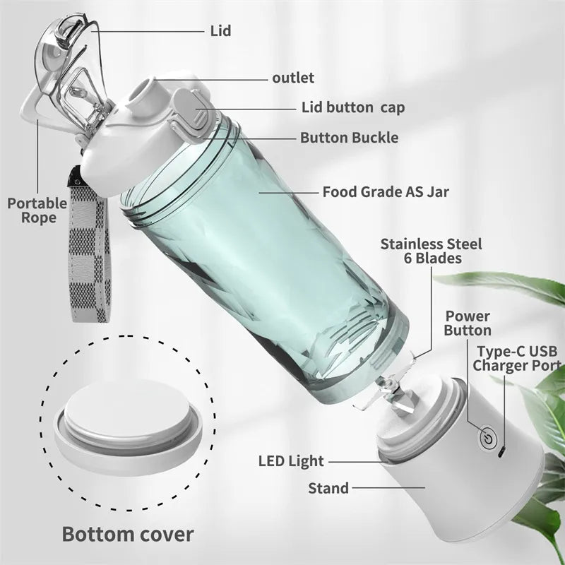 Portable Blender Juicer