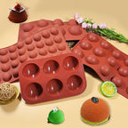 6-Cavity Silicone Mold for DIY Chocolate & Candy