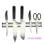 Magnetic Knife Holder - Aluminum Wall-Mounted Rack