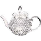 Borosilicate Glass Sunflower Teapot for Floral Tea