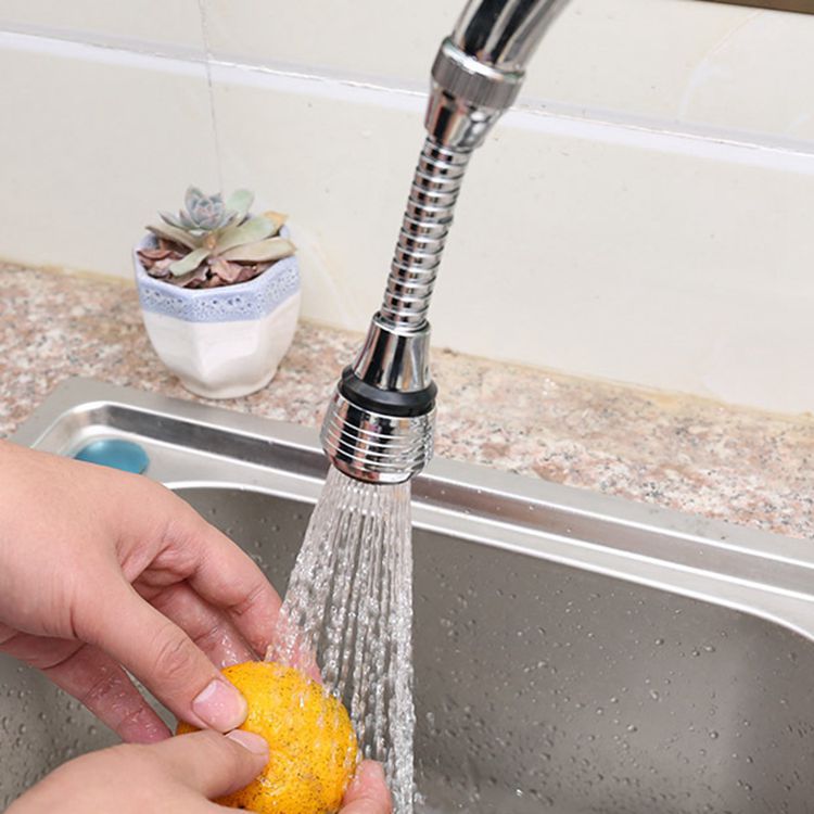 Universal Faucet Aerator Extension for Kitchen Use