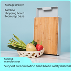 Multi-Functional Plastic Cutting Board with Drawer